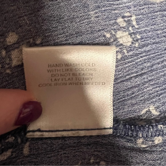 ModCloth Breezy Peasy Button-Up Top in 1X - Picture 7 of 7